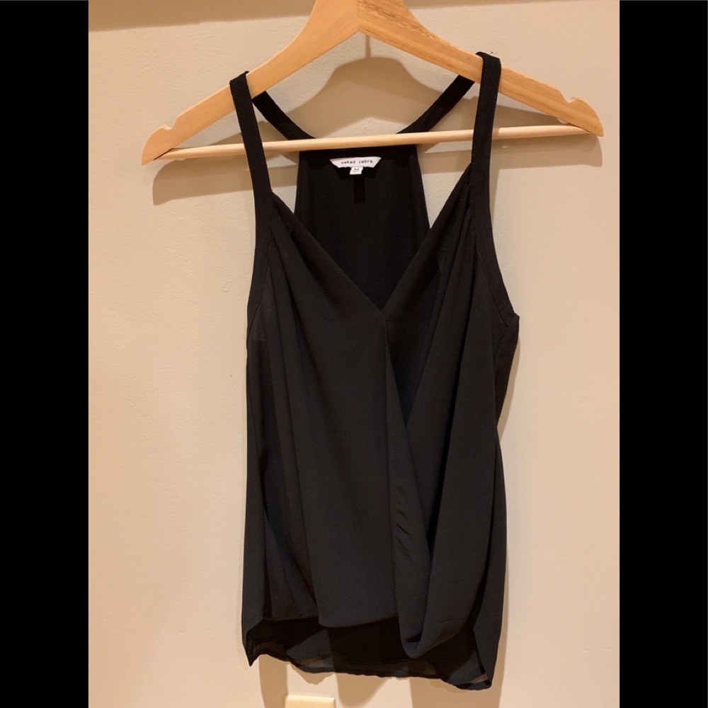 Naked Zebra black top